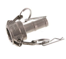 Camlock DN 20 (3/4'') Edelstahlkupplung Schlauchsäule (19 mm) Typ C MIL-C-27487