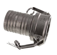 Camlock DN 75 (3'') Edelstahlkupplung Schlauchsäule (75 mm) Typ C MIL-C-27487