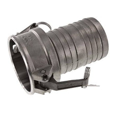 Camlock DN 75 (3'') Edelstahlkupplung Schlauchsäule (75 mm) Typ C MIL-C-27487