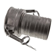 Camlock DN 75 (3'') Edelstahlkupplung Schlauchsäule (75 mm) Typ C MIL-C-27487