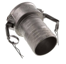 Camlock DN 75 (3'') Edelstahlkupplung Schlauchsäule (75 mm) Typ C MIL-C-27487