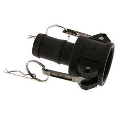 Camlock DN 32 (1 1/4'') Polypropylen-Kupplung Schlauchpfeiler (32 mm) Typ C MIL-C-27487