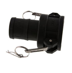 Camlock DN 50 (2'') Polypropylen-Kupplung Schlauchpfeiler (50 mm) Typ C MIL-C-27487