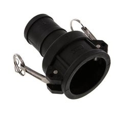 Camlock DN 50 (2'') Polypropylen-Kupplung Schlauchpfeiler (50 mm) Typ C MIL-C-27487