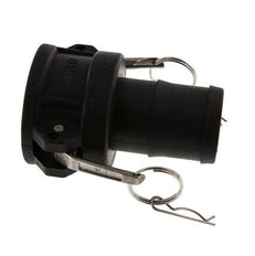 Camlock DN 50 (2'') Polypropylen-Kupplung Schlauchpfeiler (50 mm) Typ C MIL-C-27487