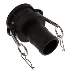Camlock DN 50 (2'') Polypropylen-Kupplung Schlauchpfeiler (50 mm) Typ C MIL-C-27487