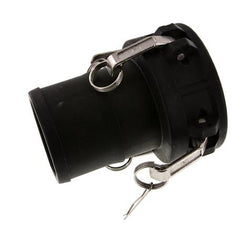 Camlock DN 90 (4'') Polypropylen-Kupplung Schlauchpfeiler (100 mm) Typ C MIL-C-27487