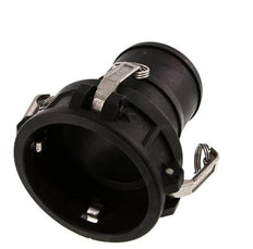 Camlock DN 90 (4'') Polypropylen-Kupplung Schlauchpfeiler (100 mm) Typ C MIL-C-27487