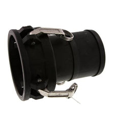 Camlock DN 90 (4'') Polypropylen-Kupplung Schlauchpfeiler (100 mm) Typ C MIL-C-27487