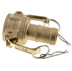 Camlock DN 32 (1 1/4'') Messing-Kupplung Schlauchpfeiler (32 mm) Typ C MIL-C-27487