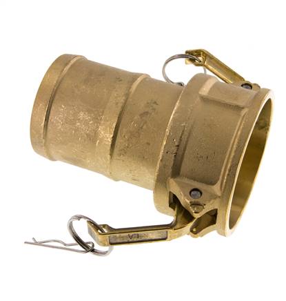 Camlock DN 120 (5'') Messing-Kupplung Schlauchpfeiler (127 mm) Typ C MIL-C-27487