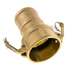 Camlock DN 120 (5'') Messing-Kupplung Schlauchpfeiler (127 mm) Typ C MIL-C-27487