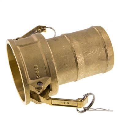Camlock DN 120 (5'') Messing-Kupplung Schlauchpfeiler (127 mm) Typ C MIL-C-27487