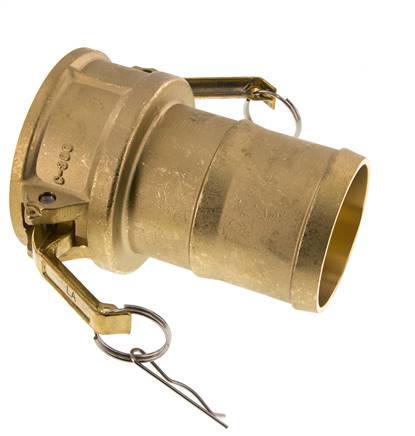 Camlock DN 120 (5'') Messing-Kupplung Schlauchpfeiler (127 mm) Typ C MIL-C-27487