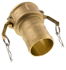 Camlock DN 120 (5'') Messing-Kupplung Schlauchpfeiler (127 mm) Typ C MIL-C-27487