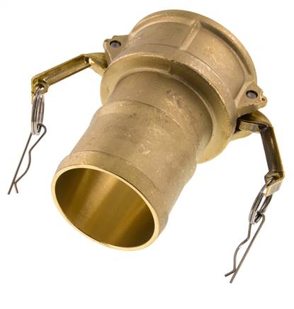 Camlock DN 120 (5'') Messing-Kupplung Schlauchpfeiler (127 mm) Typ C MIL-C-27487