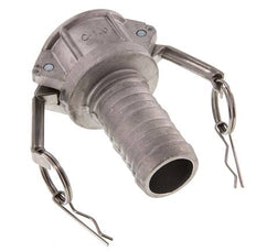 Camlock DN 40 (1 1/2'') Aluminium-Kupplung Schlauchpfeiler (38 mm) Typ C MIL-C-27487