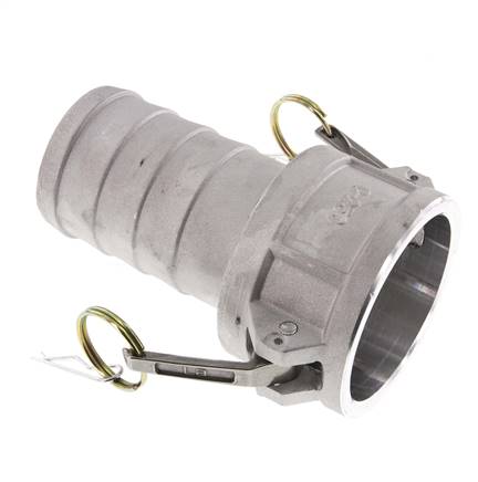 Camlock DN 60 (2 1/2'') Aluminium-Kupplung Schlauchpfeiler (63 mm) Typ C MIL-C-27487
