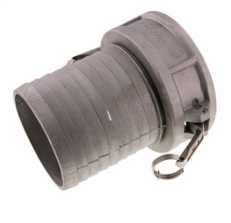 Camlock DN 140 (6'') Aluminium-Kupplung Schlauchpfeiler (150 mm) Typ C MIL-C-27487