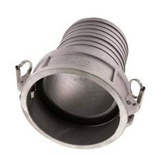 Camlock DN 140 (6'') Aluminium-Kupplung Schlauchpfeiler (150 mm) Typ C MIL-C-27487