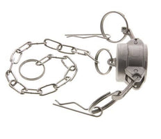 Camlock DN 20 (3/4'') Edelstahl-Kupplungsendkappe Typ DC MIL-C-27487