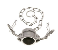 Camlock DN 20 (3/4'') Edelstahl-Kupplungsendkappe Typ DC MIL-C-27487
