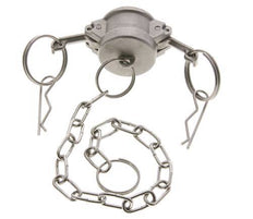 Camlock DN 20 (3/4'') Edelstahl-Kupplungsendkappe Typ DC MIL-C-27487