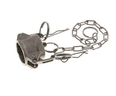 Camlock DN 25 (1'') Edelstahl-Kupplungsendkappe Typ DC MIL-C-27487