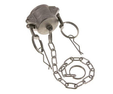 Camlock DN 25 (1'') Edelstahl-Kupplungsendkappe Typ DC MIL-C-27487
