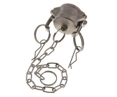 Camlock DN 25 (1'') Edelstahl-Kupplungsendkappe Typ DC MIL-C-27487
