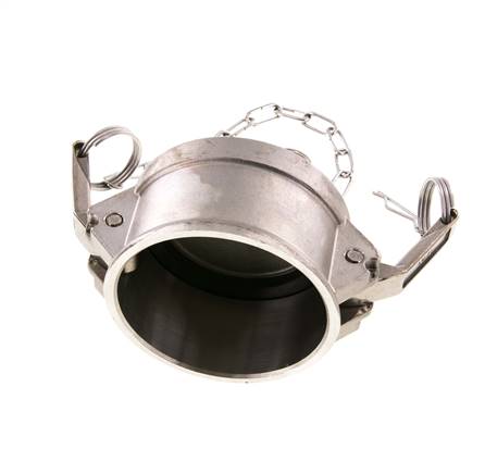 Camlock DN 75 (3'') Edelstahl-Kupplungsendkappe Typ DC MIL-C-27487
