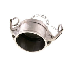 Camlock DN 75 (3'') Edelstahl-Kupplungsendkappe Typ DC MIL-C-27487