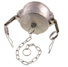Camlock DN 75 (3'') Edelstahl-Kupplungsendkappe Typ DC MIL-C-27487