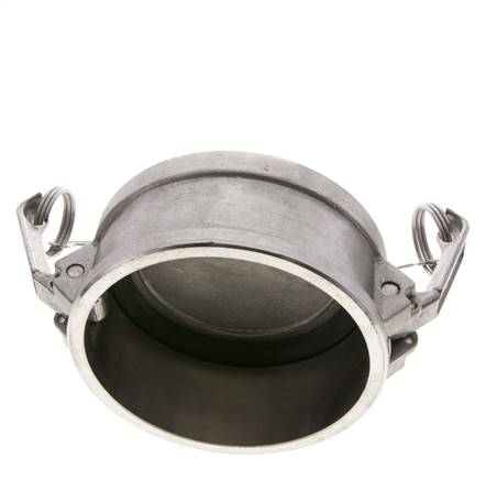 Camlock DN 90 (4'') Edelstahl-Kupplungsendkappe Typ DC MIL-C-27487