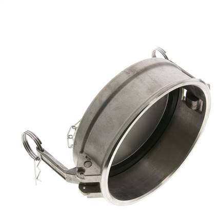 Camlock DN 120 (5'') Edelstahl-Kupplungsendkappe Typ DC MIL-C-27487