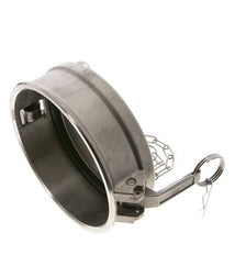 Camlock DN 120 (5'') Edelstahl-Kupplungsendkappe Typ DC MIL-C-27487