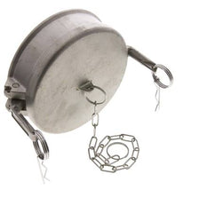 Camlock DN 120 (5'') Edelstahl-Kupplungsendkappe Typ DC MIL-C-27487
