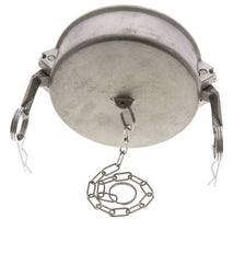Camlock DN 120 (5'') Edelstahl-Kupplungsendkappe Typ DC MIL-C-27487