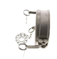 Camlock DN 120 (5'') Edelstahl-Kupplungsendkappe Typ DC MIL-C-27487