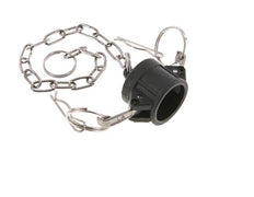 Camlock DN 20 (3/4'') Polypropylen-Kupplungsendkappe Typ DC MIL-C-27487