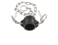 Camlock DN 20 (3/4'') Polypropylen-Kupplungsendkappe Typ DC MIL-C-27487
