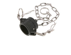 Camlock DN 20 (3/4'') Polypropylen-Kupplungsendkappe Typ DC MIL-C-27487