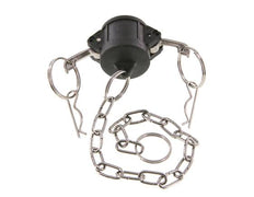 Camlock DN 20 (3/4'') Polypropylen-Kupplungsendkappe Typ DC MIL-C-27487