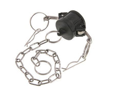 Camlock DN 20 (3/4'') Polypropylen-Kupplungsendkappe Typ DC MIL-C-27487