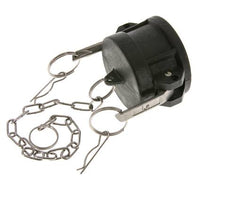 Camlock DN 50 (2'') Polypropylen-Kupplungsendkappe Typ DC MIL-C-27487