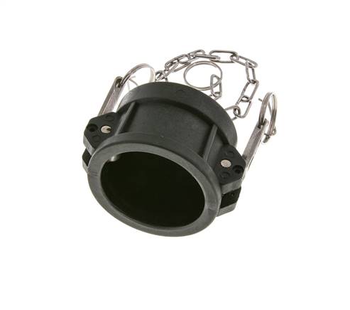 Camlock DN 50 (2'') Polypropylen-Kupplungsendkappe Typ DC MIL-C-27487