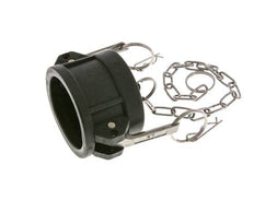 Camlock DN 50 (2'') Polypropylen-Kupplungsendkappe Typ DC MIL-C-27487