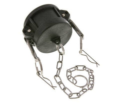 Camlock DN 50 (2'') Polypropylen-Kupplungsendkappe Typ DC MIL-C-27487