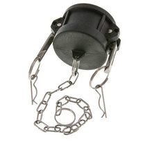 Camlock DN 50 (2'') Polypropylen-Kupplungsendkappe Typ DC MIL-C-27487
