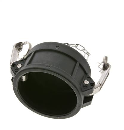 Camlock DN 75 (3'') Polypropylen-Kupplungsendkappe Typ DC MIL-C-27487